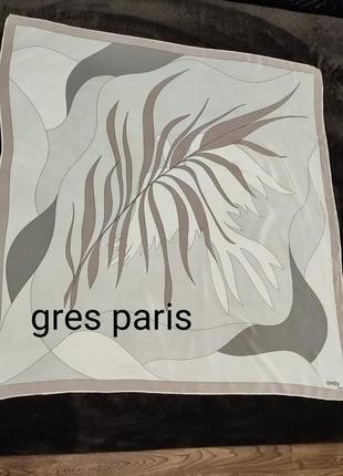 Шелковый  платок  gres paris