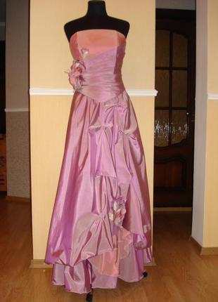 Выпускное вечернее платье в пол размер 44-46 (украинский)1 фото