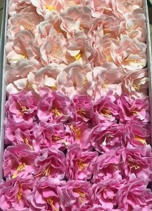 Мильні камелії (мікс № 314) для створення розкішних нев'янучий букетів і композицій з мила