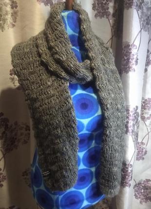 Seeberger вовняний шарф с візерунком