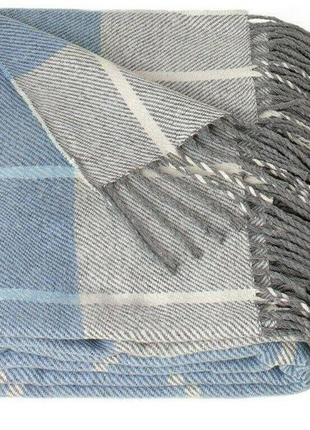 Плед бавовняний валенсія гаррі vladi біло-рожевий 140х200