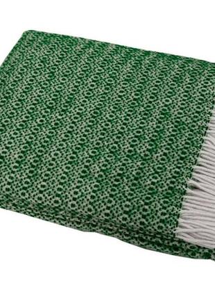 Плед шерстяной dolce vita / неаполь vladi зеленый 200х220