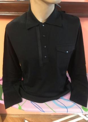 Мужской свитер поло на кнопках с пуговицами gianni marcelo турция л
