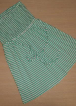 Трикотажная женская блузка, туника f&f, размер 12, оригинал4 фото
