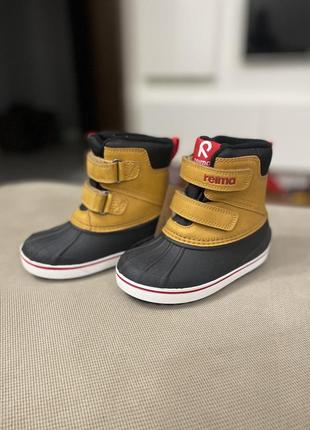 Детские зимние ботинки reima