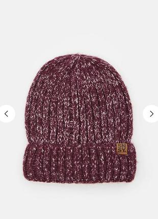 Шапка біні зимова чоловіча в’язка