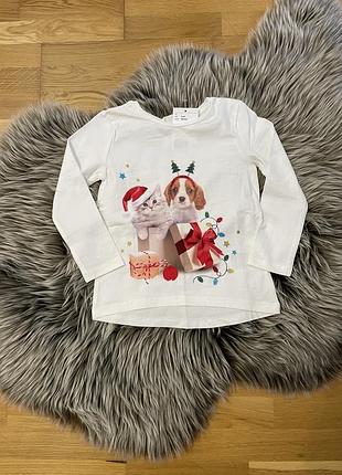 Новорічний реглан від h&m