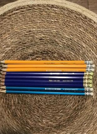 Набір олівців графітних buromax нв в асортименті2 фото