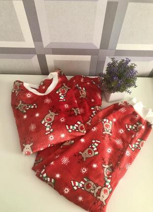 Новорічна тепла піжама
