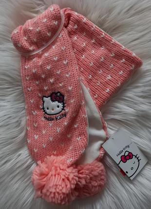 Шарф, шалик hello kitty теплий