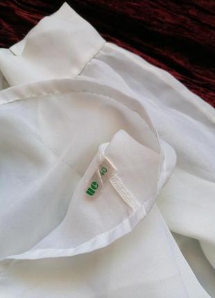 ❄️біла блуза у вікторіанському стилі❄️базова біла сорочка ❄️блуза святкова7 фото