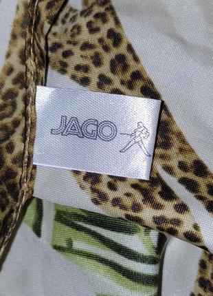 Платок в хищный принт jago италия4 фото