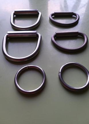 Набор фурнитуры карабины кольца для сумки, рюкзака и т.д