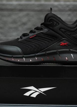 👟Чоловічі кросівки reebok club c high (чёрные с красным)3 фото