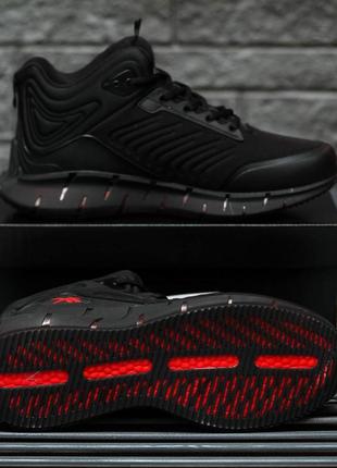 👟jordan air 5 se high (чёрные с красным)