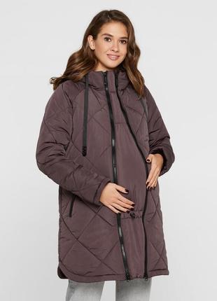 👑vip👑 курточка зимова для вагітних слінгокуртка тепла зимова курточка для вагітних6 фото