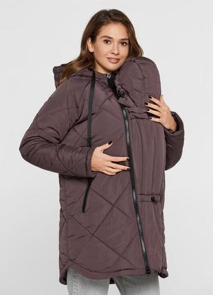 👑vip👑 курточка зимова для вагітних слінгокуртка тепла зимова курточка для вагітних