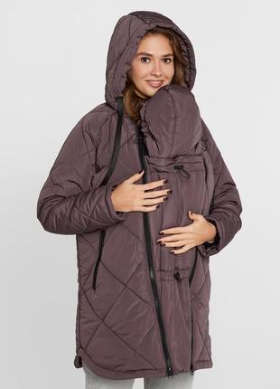 👑vip👑 курточка зимова для вагітних слінгокуртка тепла зимова курточка для вагітних2 фото