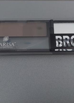 Набор теней для бровей +воск parisa cosmetics brow kit1 фото