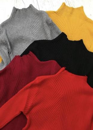 Гольф ялинка водолазка рубчик кофта свитер светер джемпер пуловер джемпер