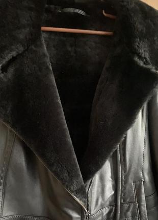 Дубленочка куртка косуха мутон натуральная👛💍👠4 фото