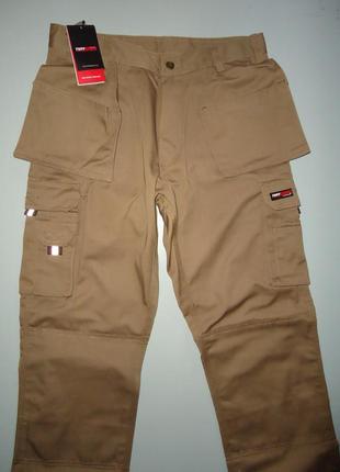 Штаны брюки рабочие tuff stuff 711 pro work trouser олива (32) новые4 фото