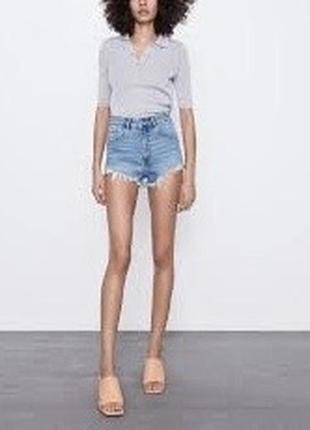 Zara denim шортики, р.eur 36