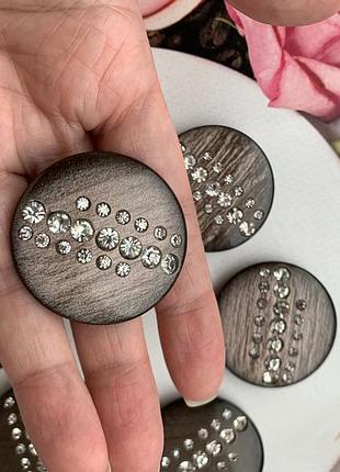 Большая шубная пуговица 3,8 см