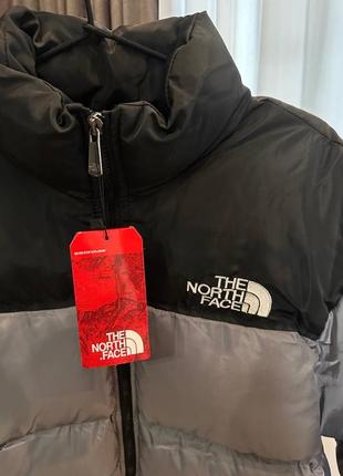 Куртка the north face 700 grey2 фото