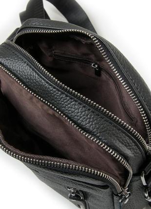 Чоловіча шкіряна сумка мужская кожаная сумочка3 фото