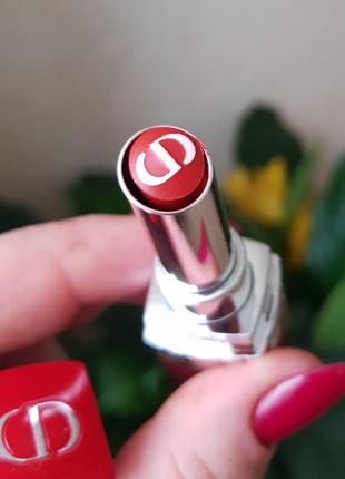 Помада для губ с цветочным маслом диор dior rouge dior ultra care3 фото