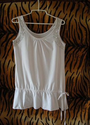 Супер туника белоснежная,р.10-12,145грн.