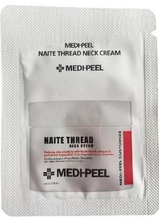 Антивіковий крем для шиї medi-peel naite thread neck cream (пробник)