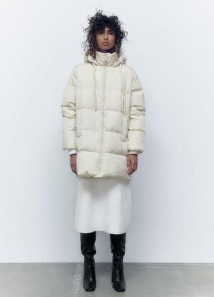 Пуховик zara новий