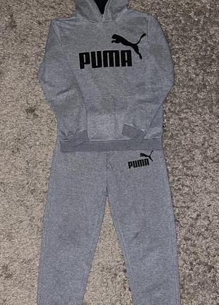 Спортивний утеплений костюм puma, оригінал, розмір xs