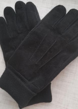Класні шкіряні рукавички1 фото