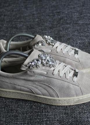 Кросівки puma basket jewels suede оригінал нат замша