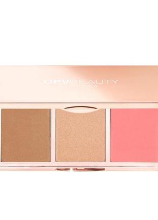 Палетка для макияжа opv beauty glow perfect face palette shade 4