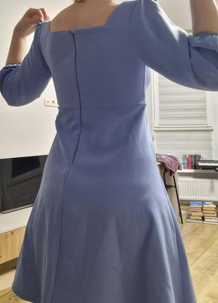 Блакитна сукня5 фото