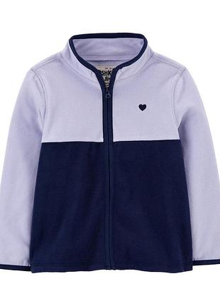 Кофта флісова фліска для дівчинки картерс оригінал фліс