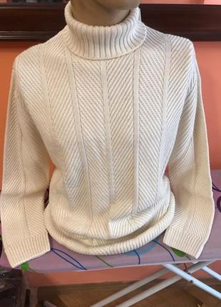 Чоловічий светр гольф gianni marcelo туреччина батал л, 2хл