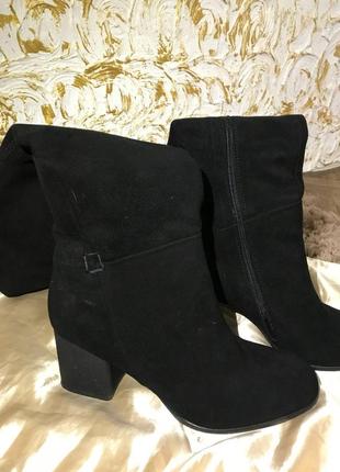 🖤неймовірні,зимові ,довгі сапоги 🖤