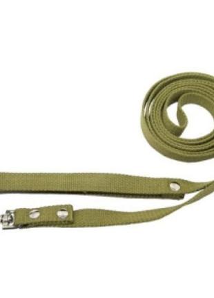 Повідець брезентовий для тварин довжина 10 м, ширина 20 мм.