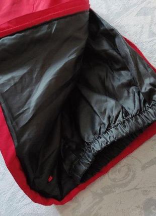 Гірськолижні штани на підтяжках р. 176 см водовідштовхуючі зимові штани10 фото