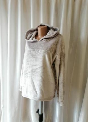 Тёплый худи свитшот мех плюс  тедди теплий худий світшот хутро плюс тедді