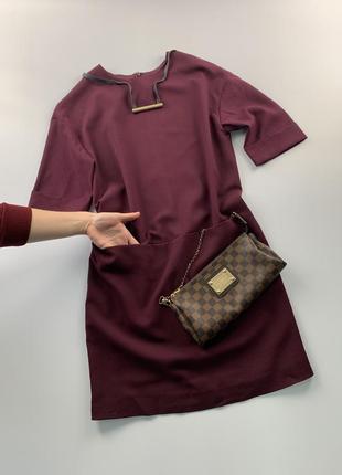 Елегантне плаття vero moda s сливове