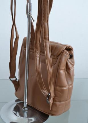 Рюкзак жіночий в квадратах s00-04363 фото