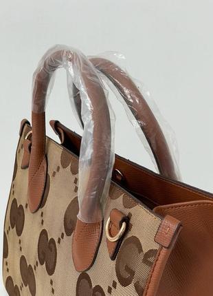Женская вместительная стильная сумка с ручками 🆕женская комфортная сумка4 фото
