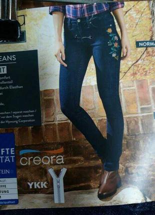 Качественные джинсы skinny esmara германия, размер 38евро (наш 42)