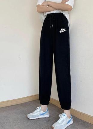 Брюки спортивные женские найк флис